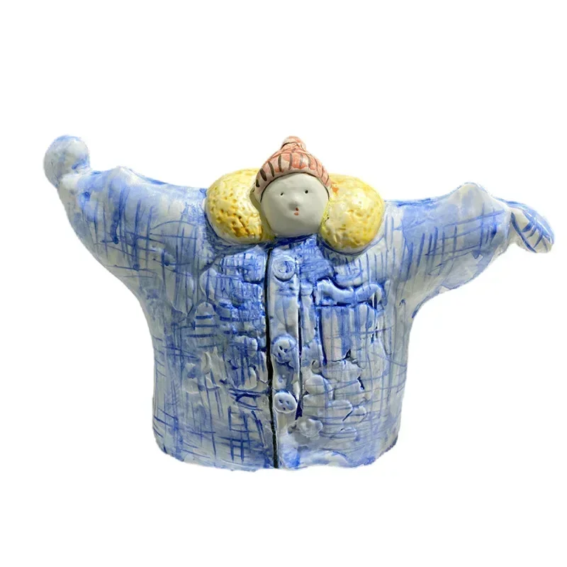 Character cartoon ceramic ornament