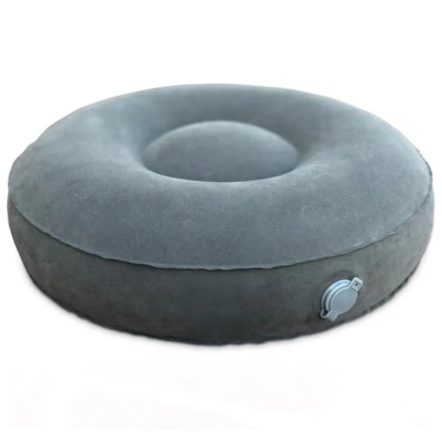 

Air Meditator Inflatable Meditation Cushion Round Adjustable Air Pillow for Yoga and Travel Portable and Lightweight with Non-S