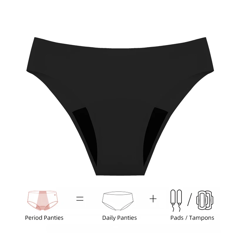 Teenage menstrual swim trunks women's bikini 4 layer leak-proof absorbent swim trunksPostpartum menstrual incontinence bikini - view 4