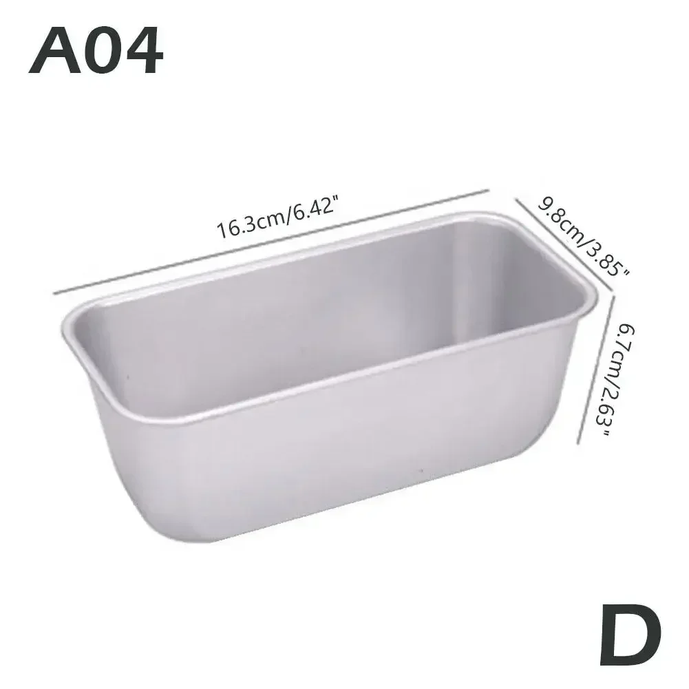 Rechteckige Brotform aus Kohlenstoffstahl, antihaftbeschichtet, Kuchenform, Mini-Toastform, Kuchen-Backblech, Kastenform, Küche, Backwerkzeuge, Backformen – Detail 5
