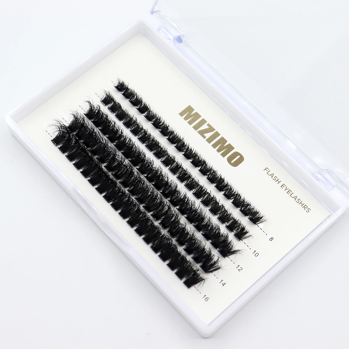 5 Rows Of Fluffy Segmented Tufted Self-grafting False Eyelashes 100D Personalized 3D Eyelash Makeup Eyelash Extension Eyelash