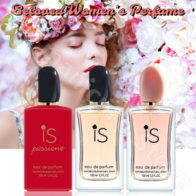 O perfume feminino amado é uma fragrância leve natural, fresca e duradoura com um perfume distintivo, único, elegante e doce