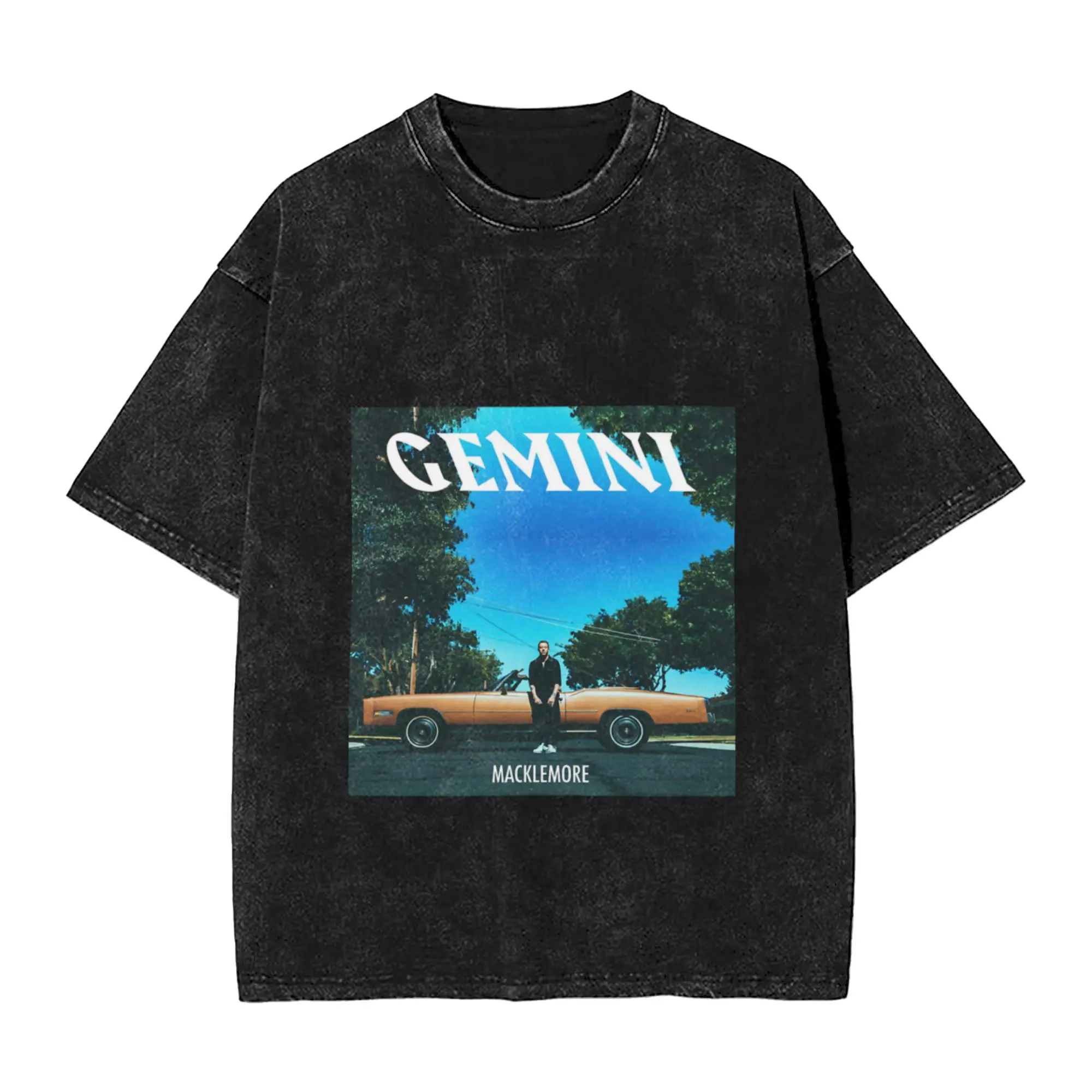 Macklemore   Ryan Lewis gemini Classic Stylish A Vintage Oversized Cotton Unisex T-Shirts