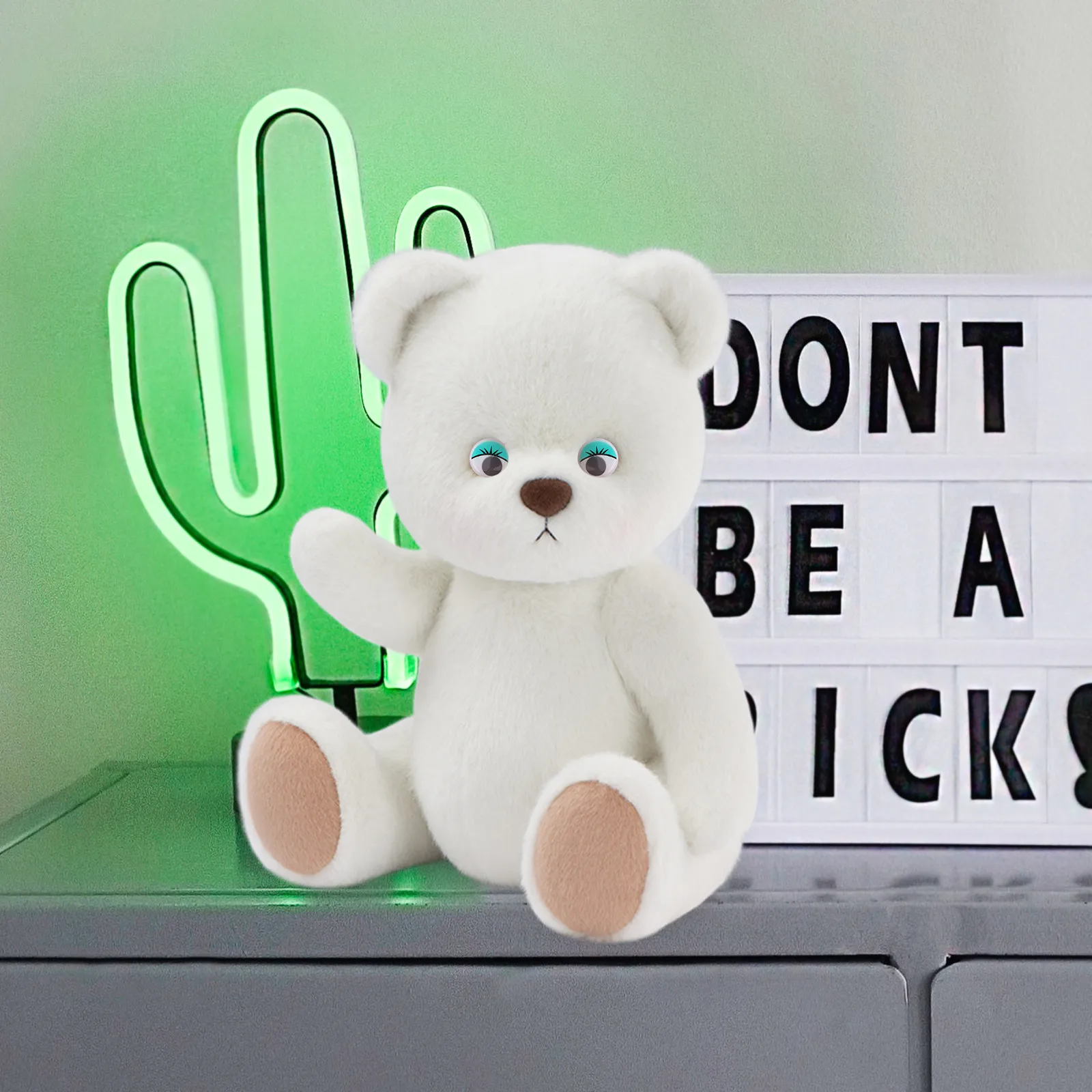 

50 шт. 20 мм разноцветные пластиковые глазки-капли на самоклеящейся основе для рукоделия, изготовления мягких игрушек, кукол, скрапбукинга