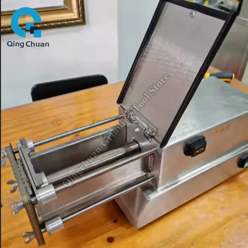 Electric French Fry Slicer Stainless Steel French Fry Slicer Fully Automatic Slicer Pusher