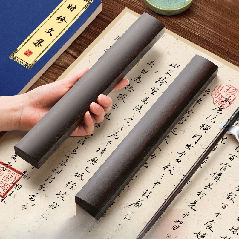 par-de-prensadores-de-papel-em-madeira-macica-para-caligrafia-varios-tamanhos-regua-de-pressao-de-madeira-para-estudantes-iniciantes-material-de-escrita-chinesa