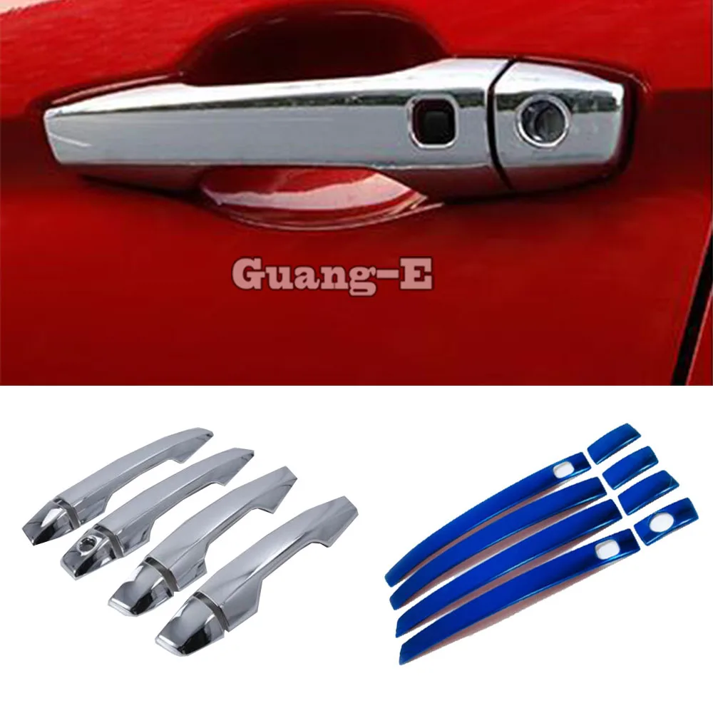 

Для Mitsubishi Eclipse Cross 2017 2018 2019 2020 2021 автомобильный детектор кузова рамка лампы отделка ABS хромированная дверная ручка подлокотник 8 шт.