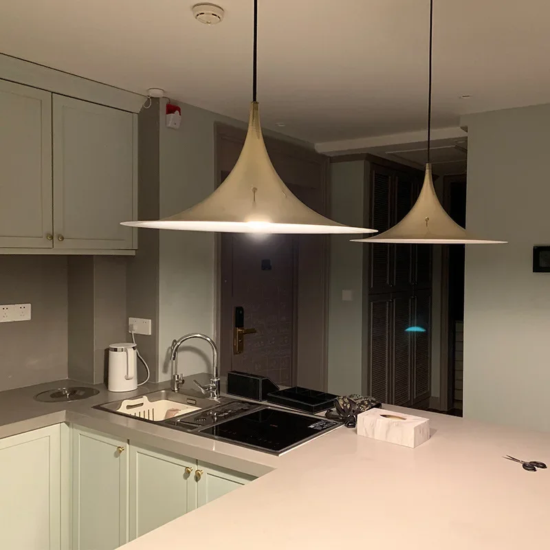 

Nordic industrial style Danish Designer GUBI Semi Pendant Lamp Minimalist Lighting for Bar Dining Room