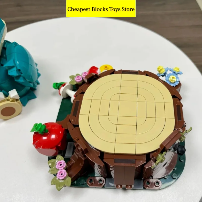 Cheapest Building Blocks Brick Posable Animated Beast Chubby Bear Display Model 2026 757pcs Christmas Toy for Family Decor Gifts - view 3