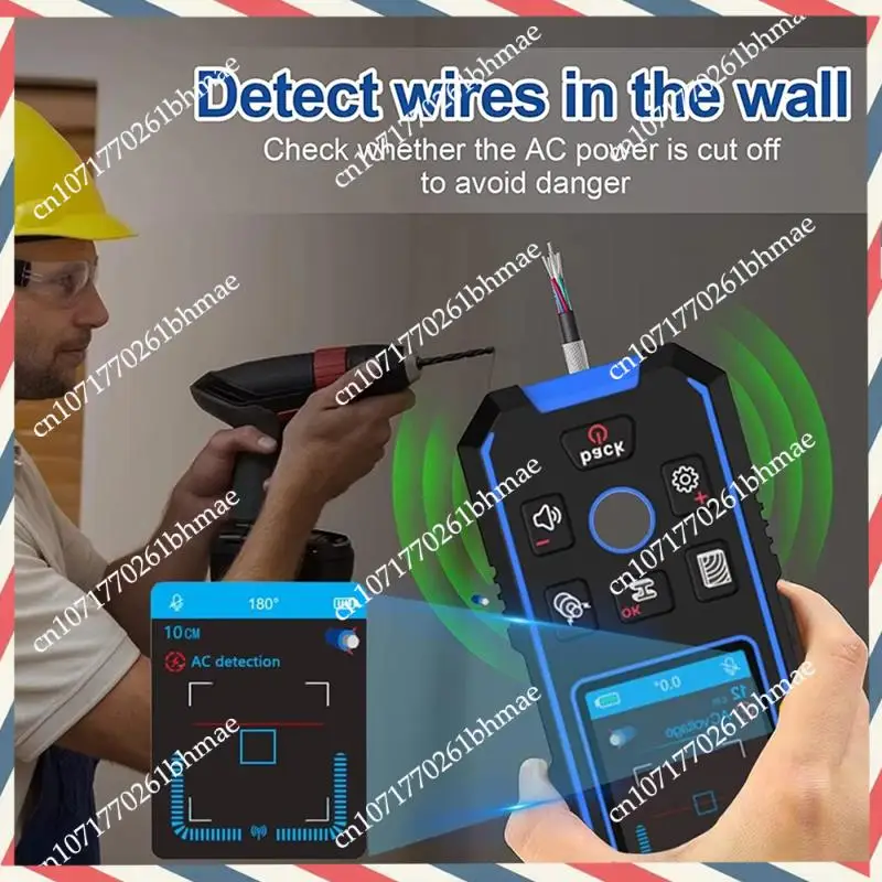 -A21Z NF-518 للكشف عن المعادن تحت الأرض الجدار الماسح الضوئي لأسلاك كابل التيار المتناوب الحية مسمار الخشب المعدني العثور على #5