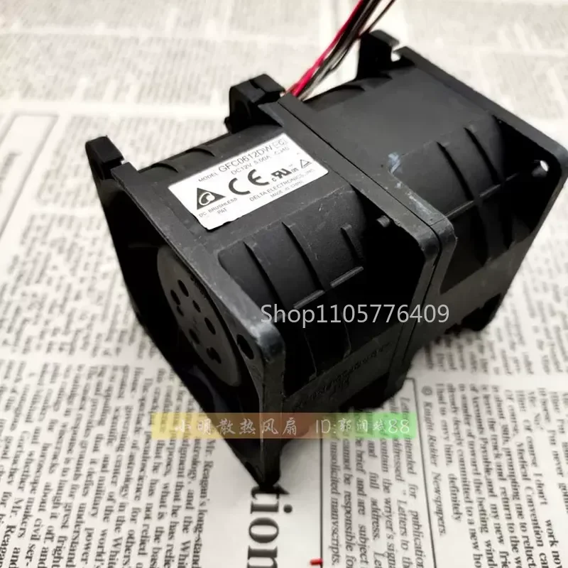 XINYI Genuine Delta GFC0612DW 6076 for 12 V 5.00 A 6 cm Ultra-Violent Modified Supercharged Cooling Fan 0728