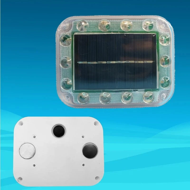 Solar Warning Light, Strong Magnetic Adsorption Vehicle Mounted Flashing Truck Edge Light
