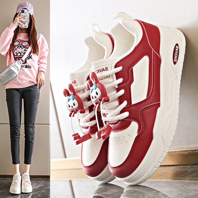 

Breathable Platform Casual Shoes for Women 5CM Sole Non Slip Comfortable Walking Sneakers for Daily Wear