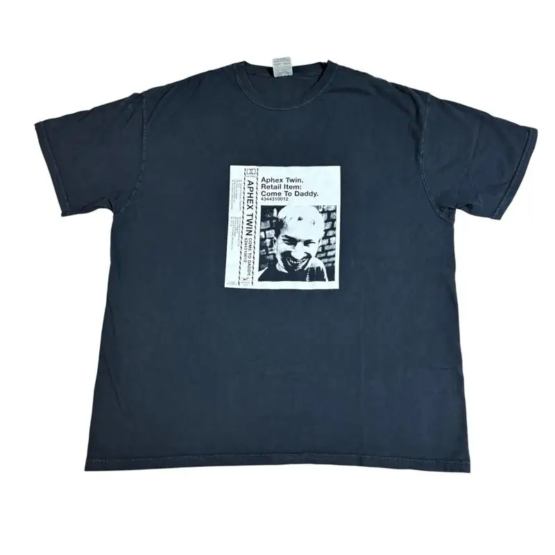 

Мужская футболка с альбомом Aphex Twin Come To Daddy 2XL EDM DJ Retro