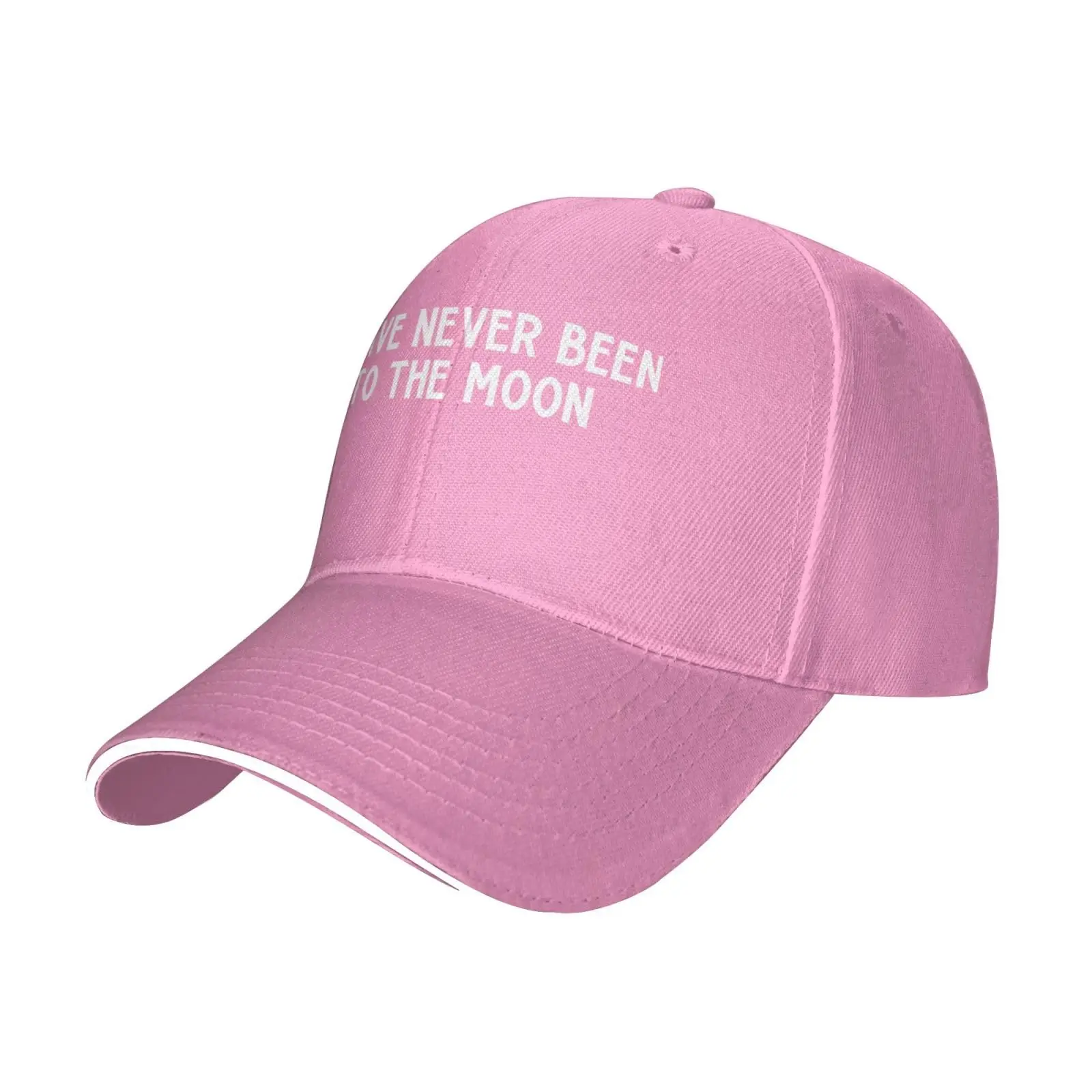 Unisex Baseball Hat I Have Never Been to The Moon Low Profile Dad Hat Adjustable Casquette Cap