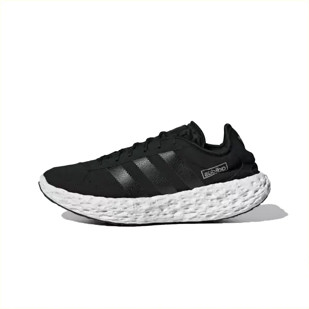 

adidas Originals Zponge Comfortable Lightweight Breathable Low-Top Casual Running Shoes Unisex Black JQ2547