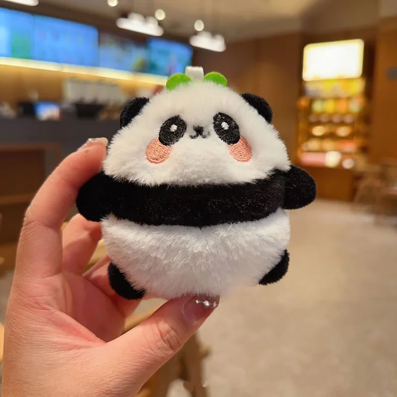 10CMパンダドールキーホルダーバッグ吊り下げ飾りペンダントスクールバッグキーペンダント