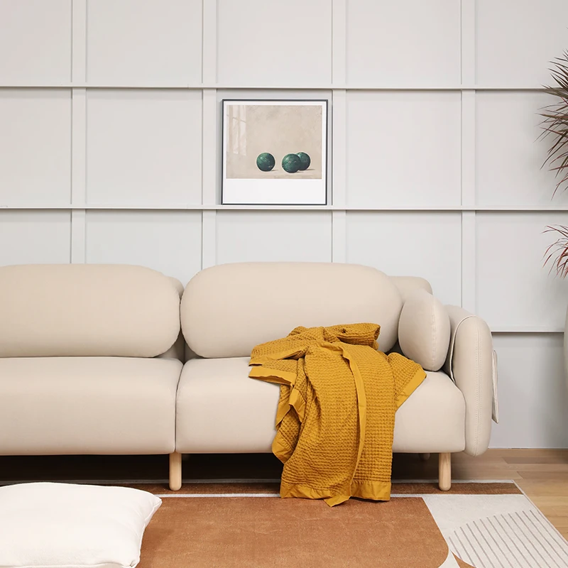 Nordic simple wind waterproof sofa, modern minimalist sofa