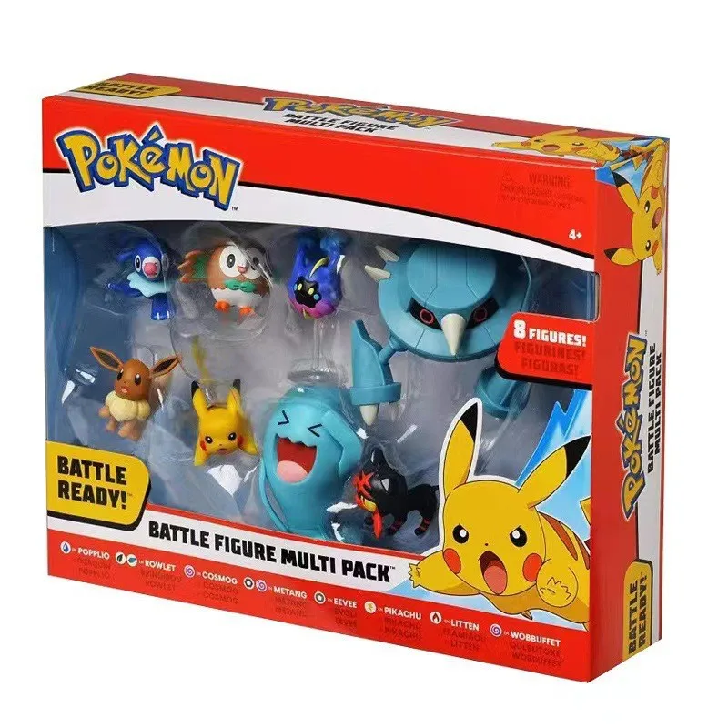 ポケモンフィギュアセットモデルおもちゃ、冷蔵庫やデスクトップ用