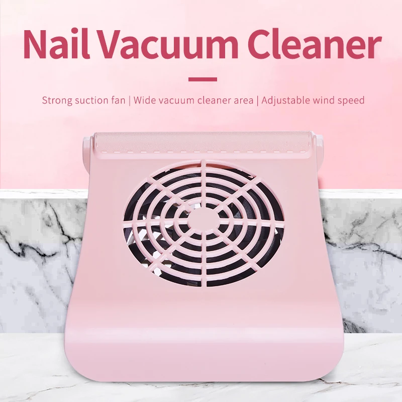เครื่องดูดฝุ่นเล็บมืออาชีพ เสียงเบา กำลังแรง อุปกรณ์ทำเล็บ เครื่องดูดฝุ่นเล็บ สำหรับร้านทำเล็บ