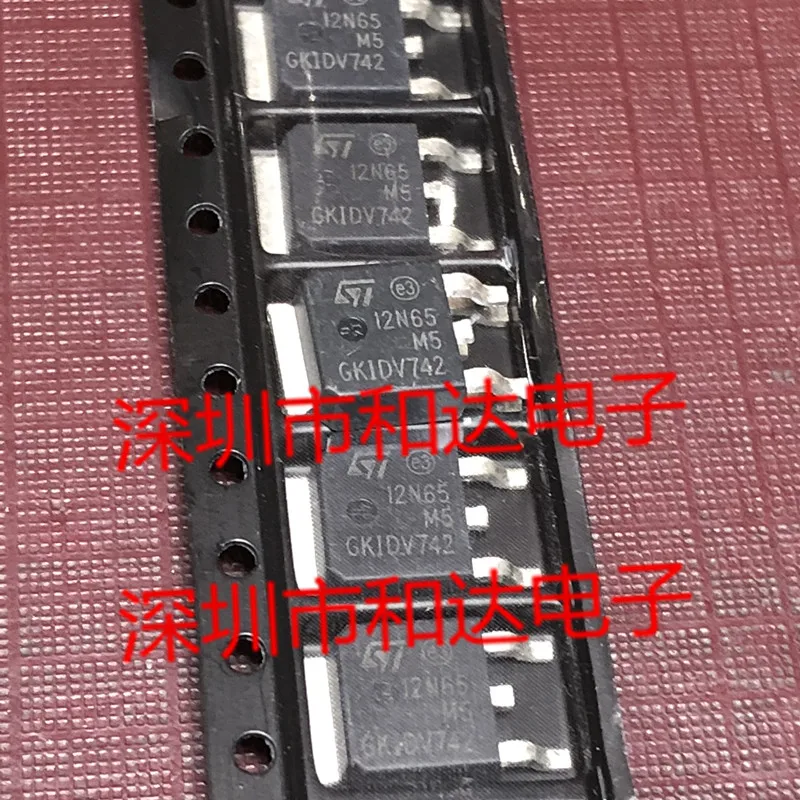 5шт STD12N65M5 710В 8,5А