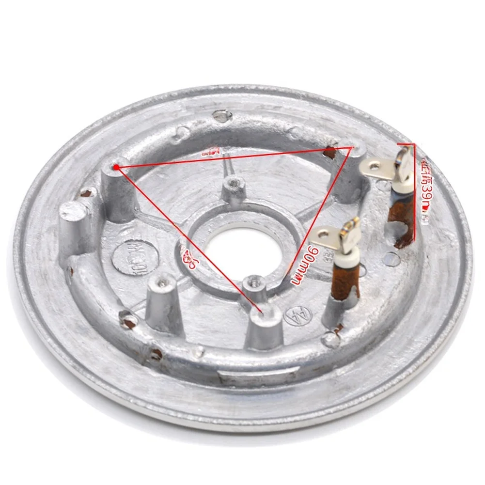 1000W Replacement Part High Foot Heating Plate As Picture High Foot Heating Plate Kitchen Detachable Structure Design