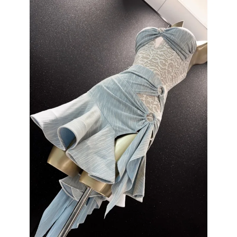 Robe de danse latine personnalisée, tenue d'entraînement haut de gamme, grande jupe professionnelle pour femmes adultes, nouvelle collection