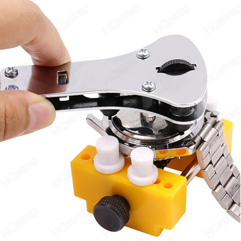 Watch Case Opener Watch Repair Tools Three Jaw Open Cover Tool Watch Bottom Opener for Watchmaker Adjustable Screw Back Remover