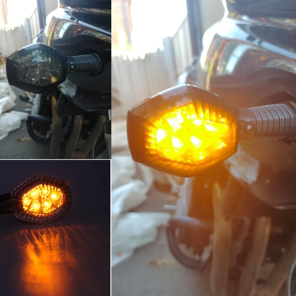 Flasher LED Motorcycle Turn Signals Light For SUZUKI DRZ 400 E/S/SM GSXR 600 750 1000 GSX GSF 650 1250 600 1200 SFV SV 650 1000