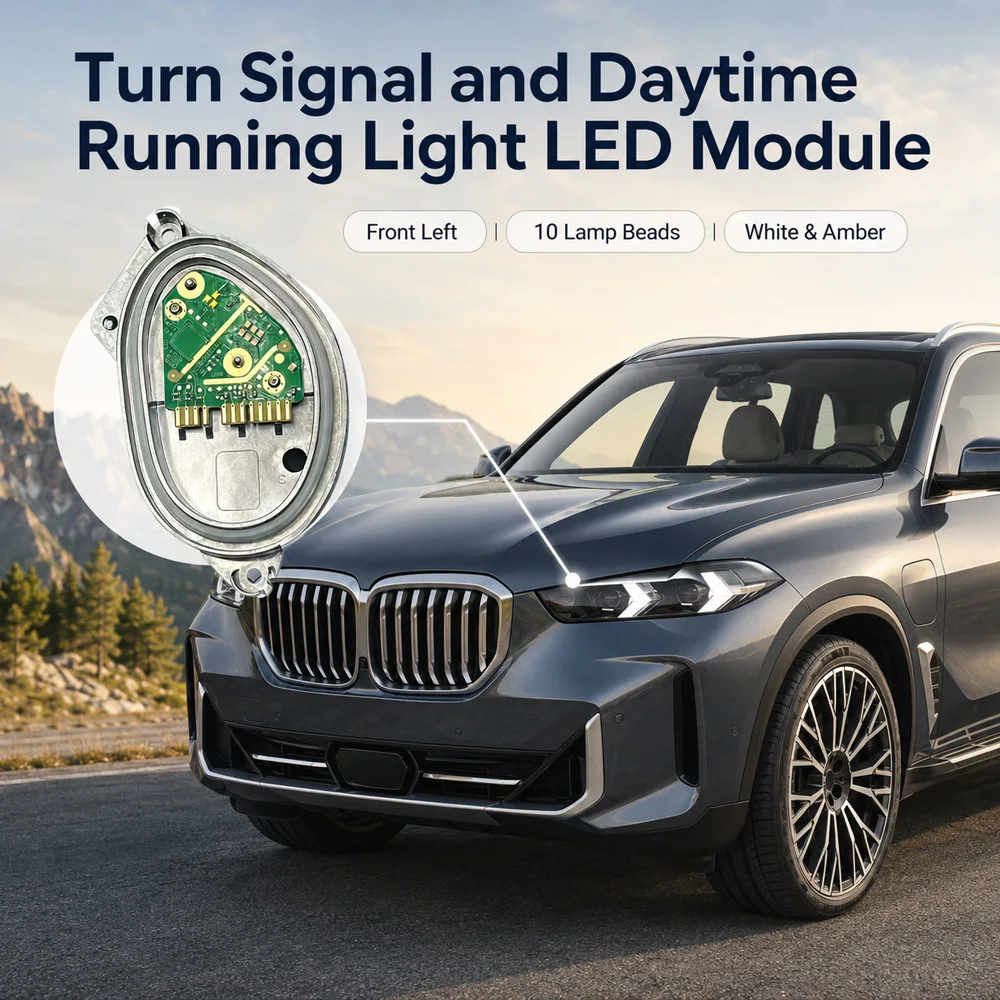 For BMW X5 G05 M F95 X6 G06 M F96 US Version 2020 2021-2023 LED Daytime Running Light Control Module 63119477989 63119477990