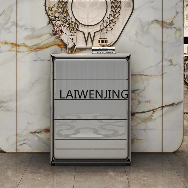 

SGF minimalist chest cabinet light luxury bedroom bedside storage living room storage decorative cabinet