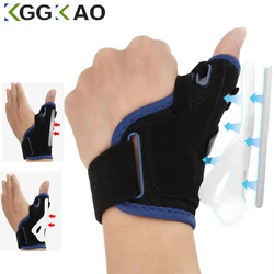 Soporte para el pulgar y estabilizador de muñeca para hombres y mujeres, férula Spica para el pulgar para artritis, envoltura de soporte para tendinitis, alivio del dolor para esguinces