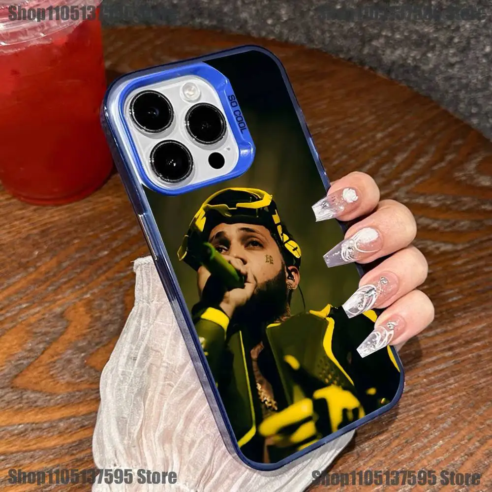 Jc Reyes JC REYES Tour 2025 Phone Case For iPhone 17,16,15,14,13,12,11,Mini,Pro,E,SE4,XS,MAX Blue Candy Matte Cover