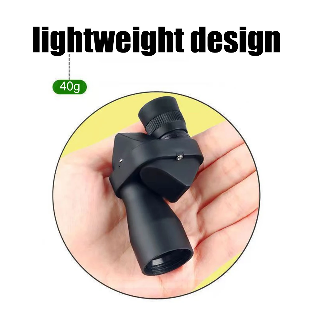Imagem -05 - Telescópio Portátil hd ao ar Livre com Pano de Limpeza hd Monocular à Prova de Choque Leve 1000x20 Atividades ao ar Livre