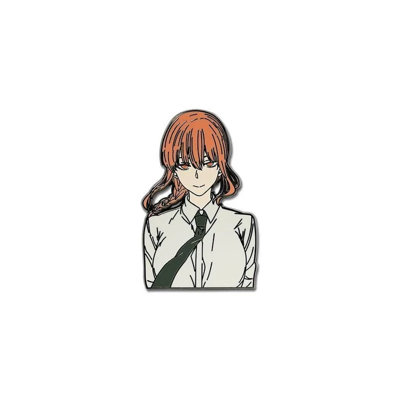 

Chainsaw Man Metal Enamel Brooch Lapel Pin Anime Character Badge Clothing Jacket Backpack Hat Decorative Ornament Collectible