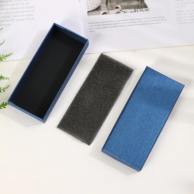 Rectangle Jewelry Keychain Gift Packaging Box Hairpin Necklace Gift Box For Jewelry Packaging Organizer Wedding Party