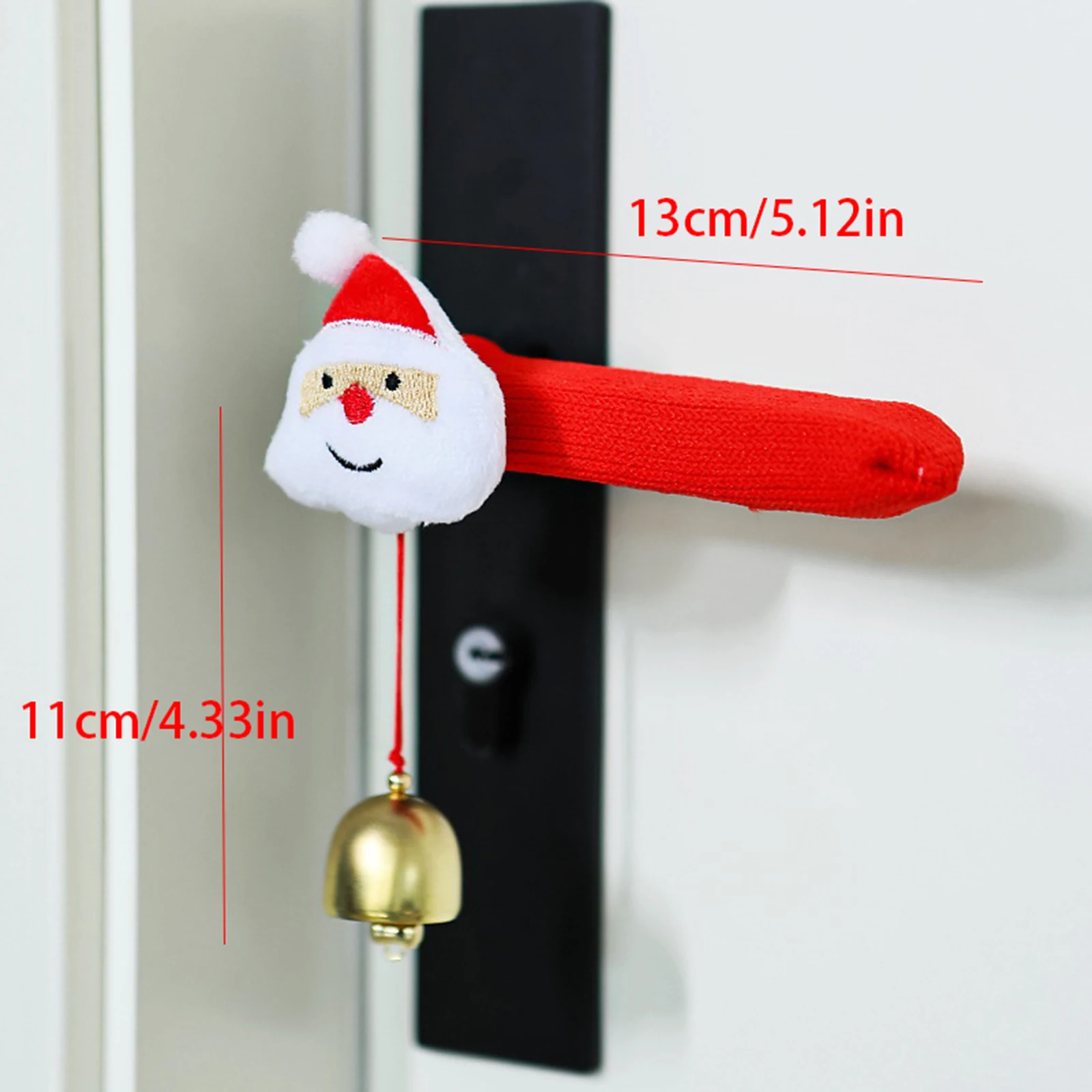 2026 新年ドアノブカバークリスマスサンタクロースストッキ - Christmas Stocking Hanging のレビューと価格
