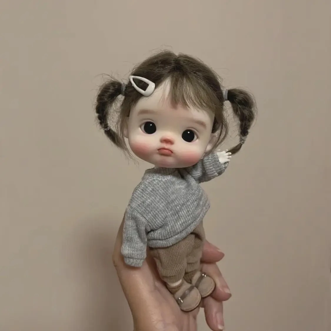 Nieuwe Bjd Sd Pop 1/12 Dianmei Ob11 Dianbro Qbaby Puppy Diandian Huhu Body Blythe Acgn Anime Hars Bodymold Diy Toyfree Verzending