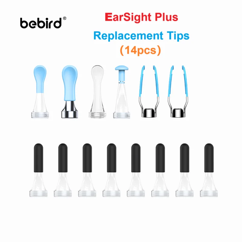 Original Bebird Earsight Plus 8Pcs/14Pcs Set Replacement Ear Tips Accessory Tool