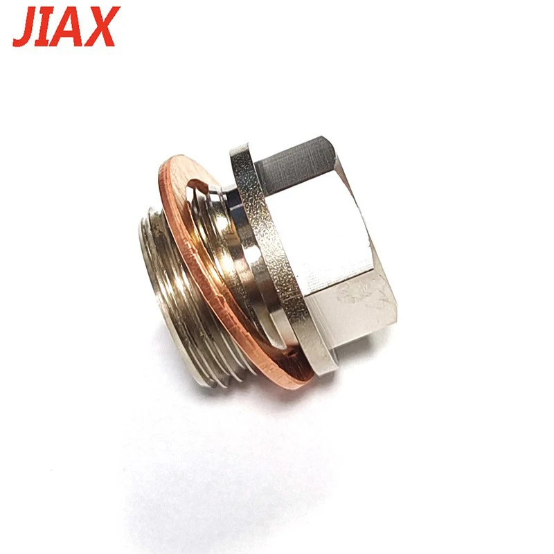 

Sensor Adapter M18x1.5 to 1/8NPT Thread Exhaust Water Temperature Sensor NPT Coolant Temperature Sensor Fitting with Gasket