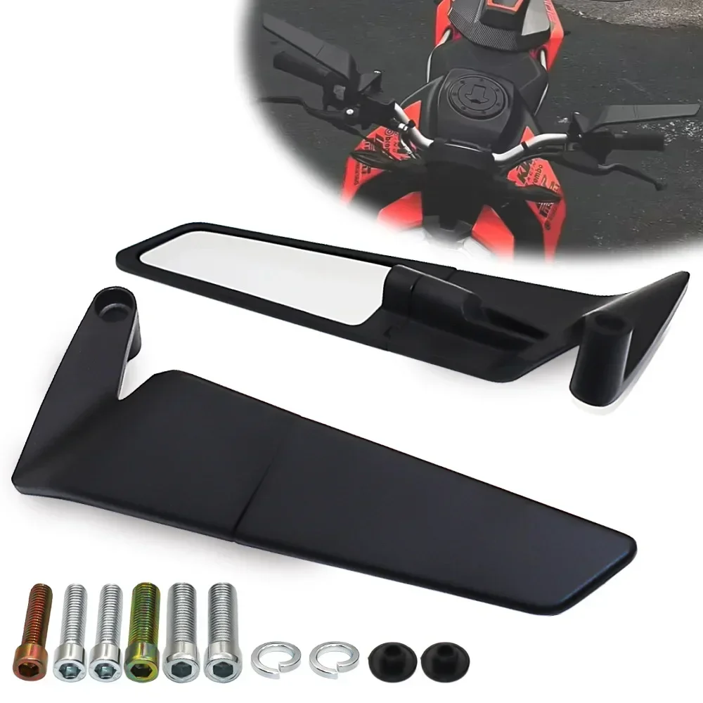 

For YAMAHA MT 07 MT07 MT 09 MT09 SP MT 10 MT10 SP Motorcycle Mirrors Stealth Winglets Mirror Kits Adjustable Mirrors Motorcycle
