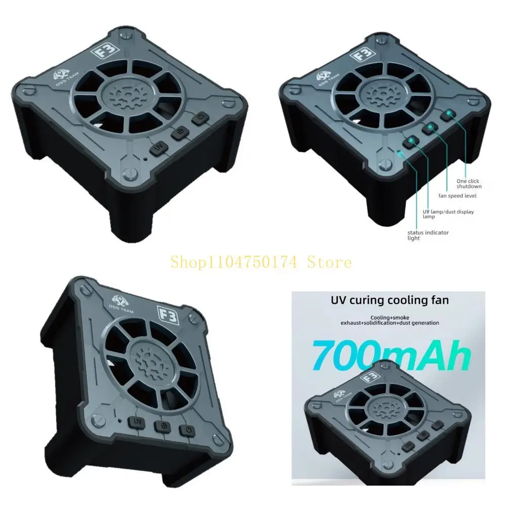 Portable Motherboards Repair With Curing Fan Extraction Function Cooling Lightweight Heat Dissipation Fan top sale