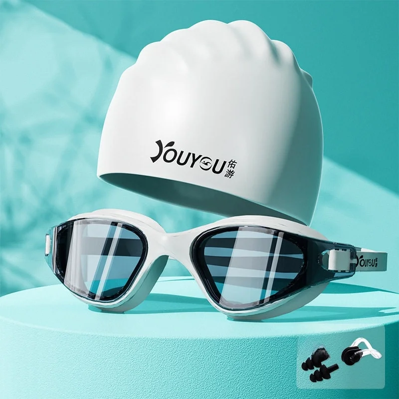 high-definition-anti-fog-waterproof-new-model-swimming-goggles-men's-women's-diving-swimming-special-equipment-goggles-set