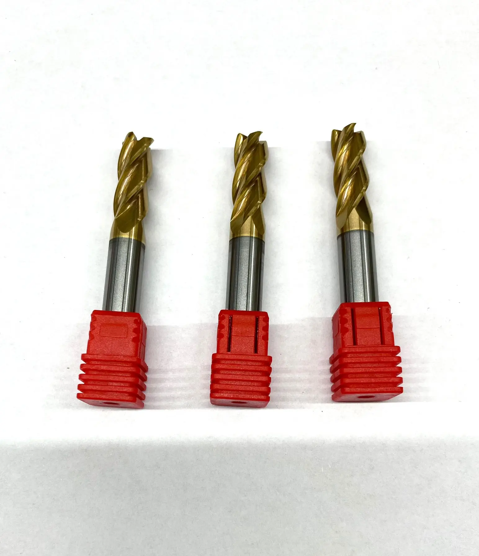 

Hot Selling Custom Coated Carbide Milling Cutter 4F Corner Radius End Mill Cutter HRC55