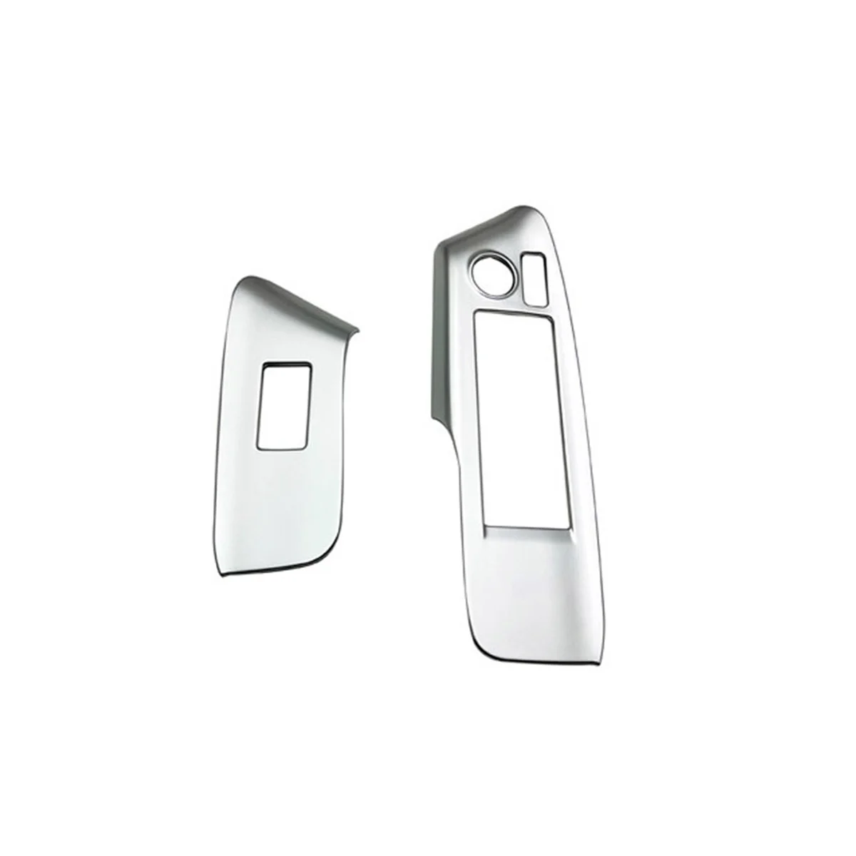 Car Silver Window Glass Lift Button Trim Switch Cover Door Armrest Panel Sticker for Sienta 2023+