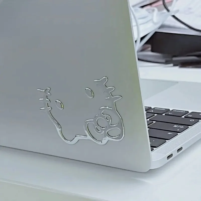 Sanrio Hello Kitty สติ๊กเกอร์ติดรถ สติ๊กเกอร์ติดกระจกการ์ตูน DIY คอมพิวเตอร์ โทรศัพท์มือถือ สติ๊กเกอร์พีวีซีติดรถยนต์ แพ็คคู่