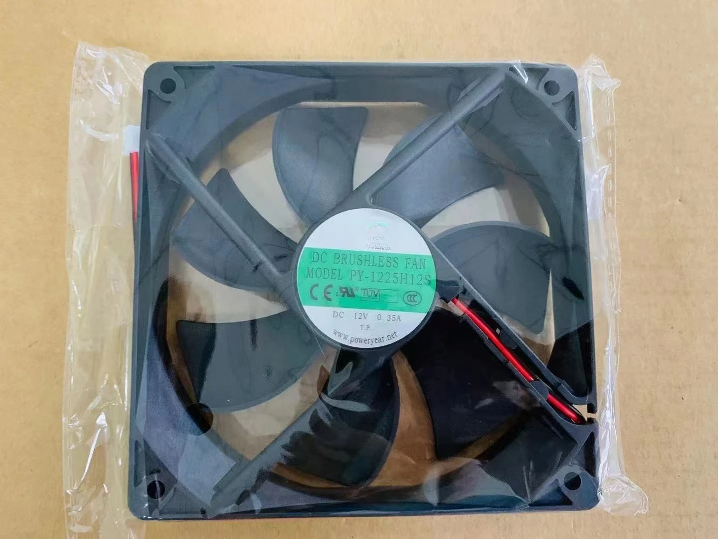 

Для POWERYEAR PY-1225H12S 12 В 0,35 А 12 см 12025 охлаждающий вентилятор