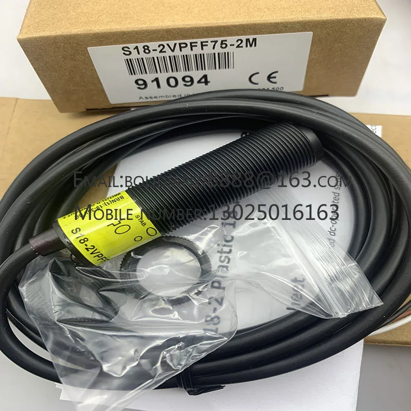 

The brand-new original sensor S18-2VPFF30/50/75-9M S18-2VNFF30/50/75-9M is guaranteed for one year in stock.