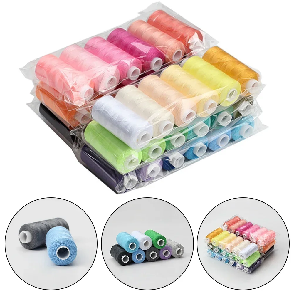 Polyester Sewing Thread Multi-color Hand Embroidery Spool Cross Stitch Threads Sewing Special Designed For All Needlework Styles