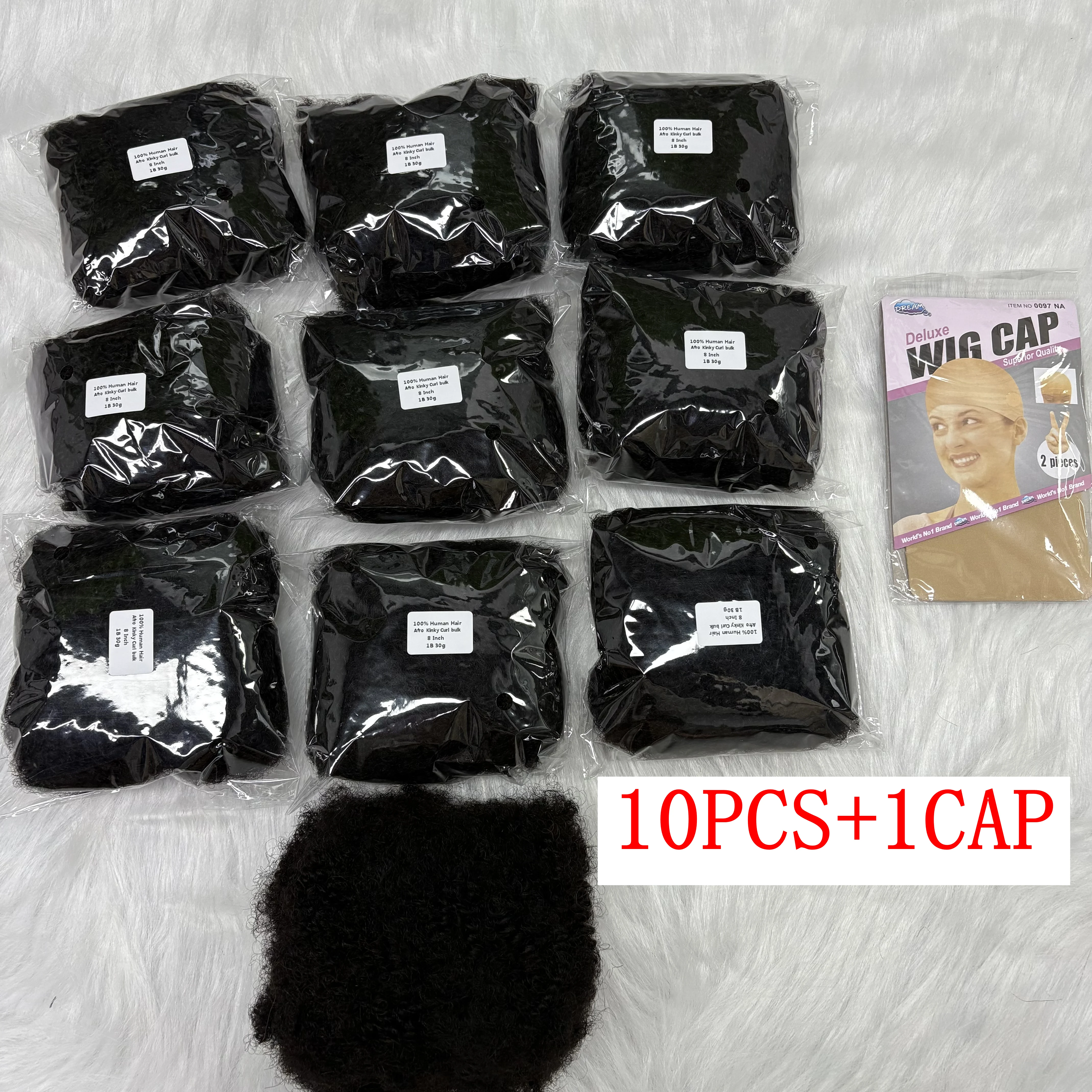 8 Zoll Afro Kinky Bulk Echthaar 30g/Packung für Dreadlock-Verlängerungen, Locs-Reparatur, Twist-Flechtungen, Afro Kinky Echthaar für Locs – Detail 29